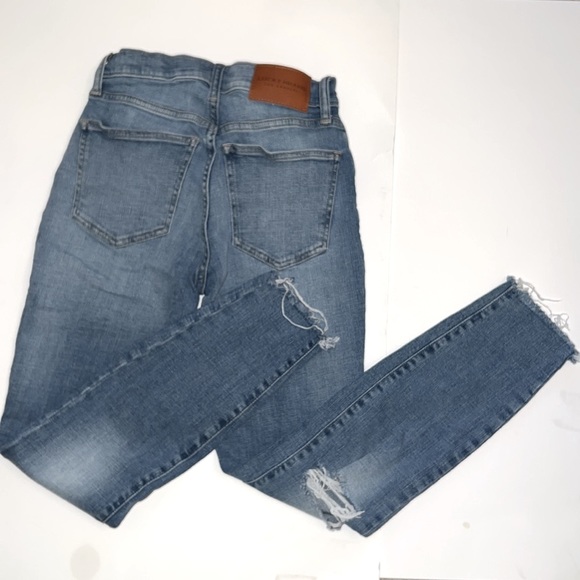 Women’s Lucky Brand High Rise Bridgette Skinny Jeans Size 0/25 - Picture 5 of 9